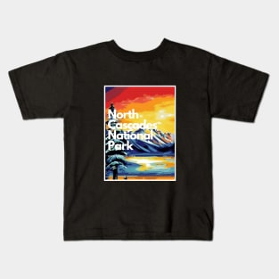 North Cascades National Park hike Washington United States Kids T-Shirt